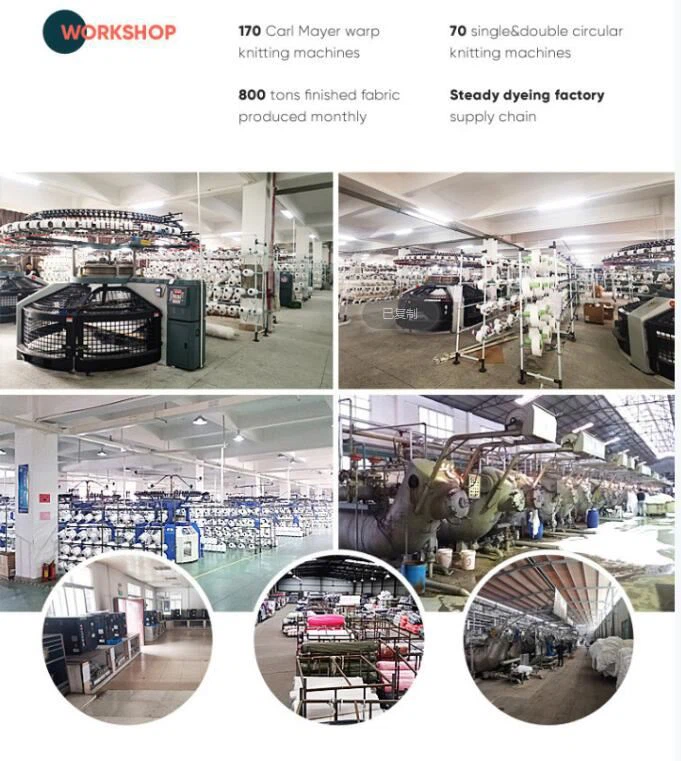 workshop of knitted fabric